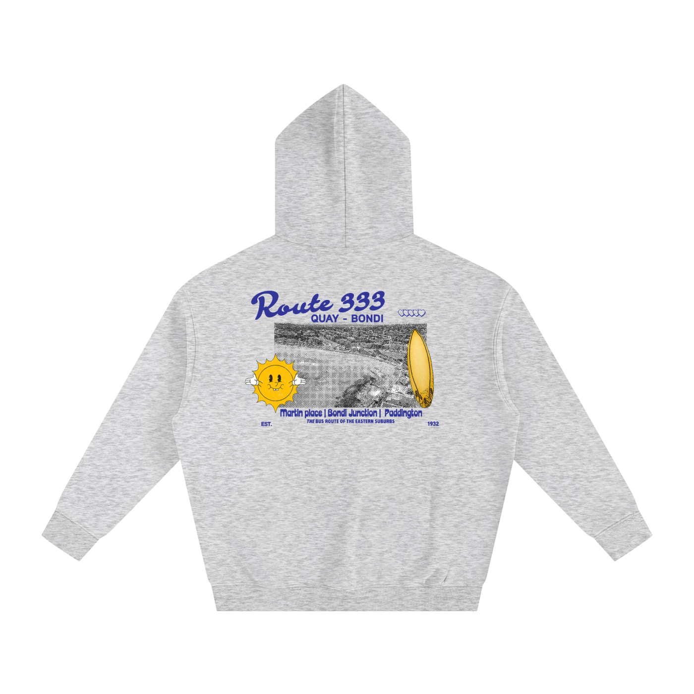 333 Oversize Fleeced