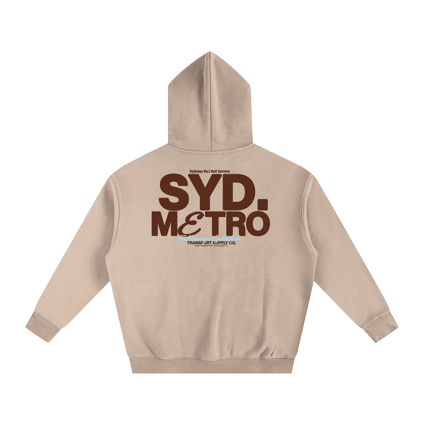 Oversized Metro Hoodie - Not In Service Apparel