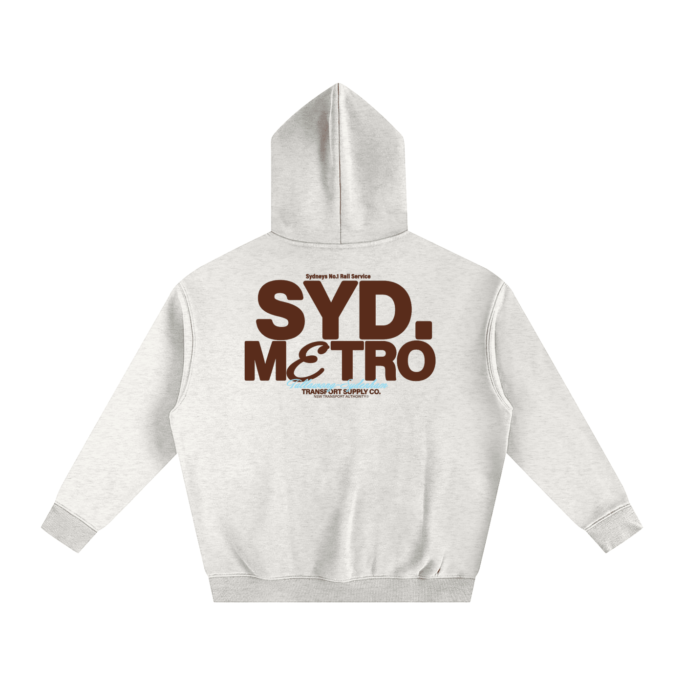 Oversized Metro Hoodie - Not In Service Apparel