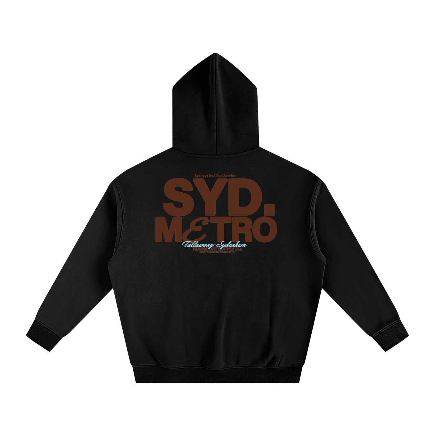 Oversized Metro Hoodie - Not In Service Apparel