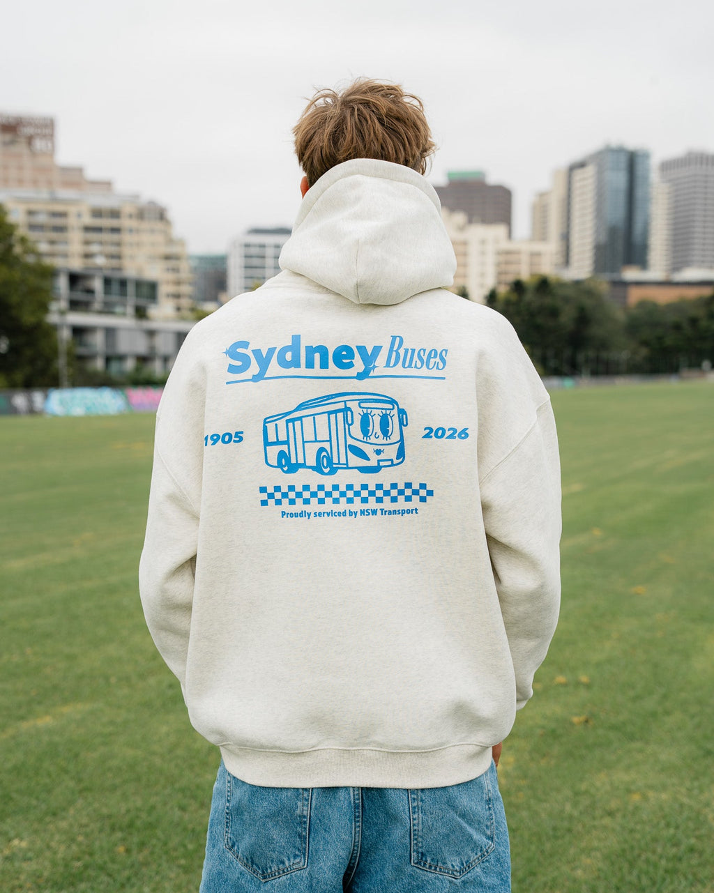 Sydney buses Oversized Hoodie