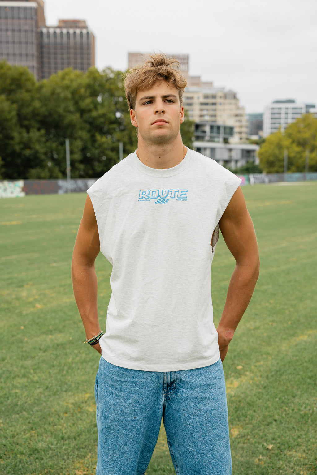 333 Raw Edge Tank Top