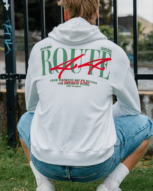 Bus Route 44 Graphic Cotton Hoodie