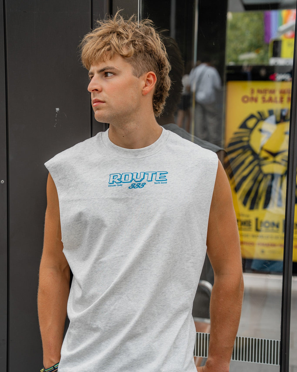 333 Raw Edge Tank Top