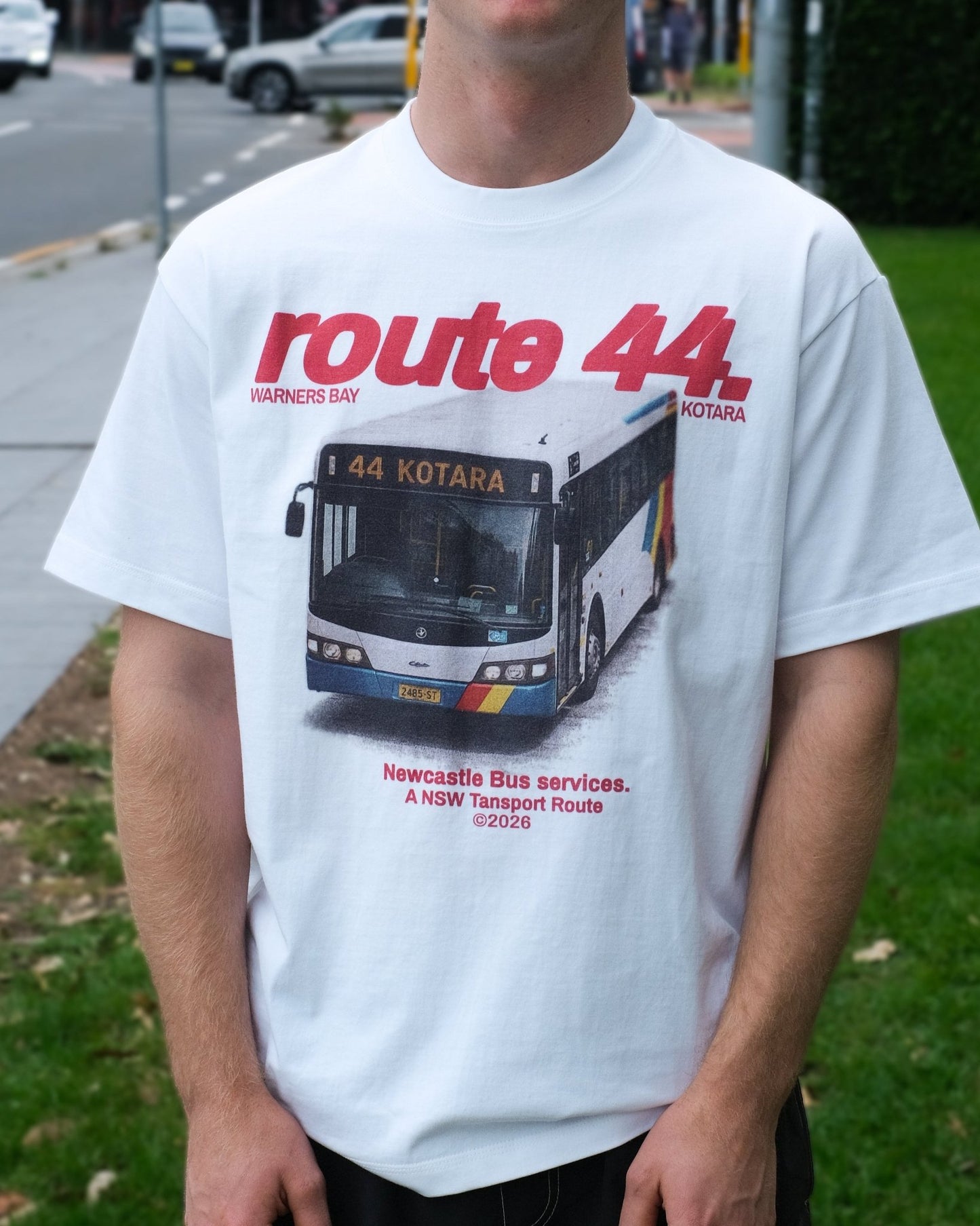 44 graphic tee - Not In Service Apparel