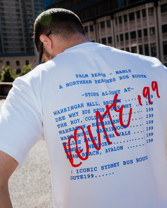 199 route tee - Not In Service Apparel