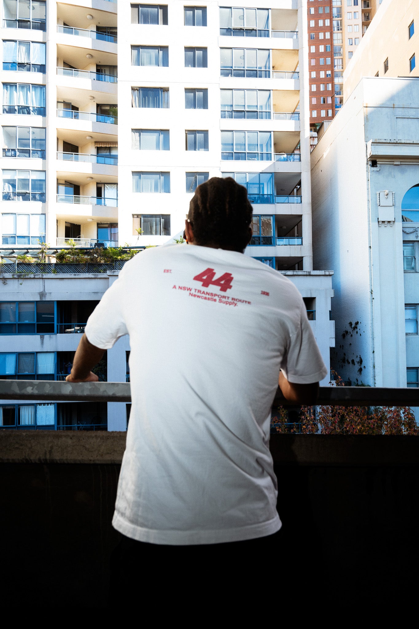44 graphic tee - Not In Service Apparel