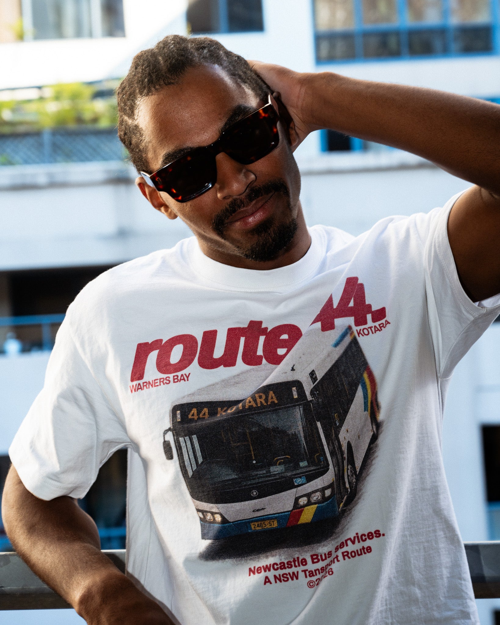 44 graphic tee - Not In Service Apparel