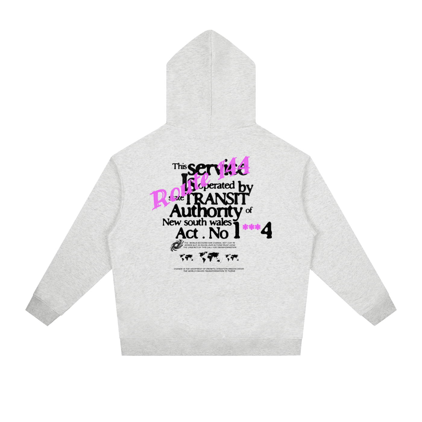144 hoodie - White